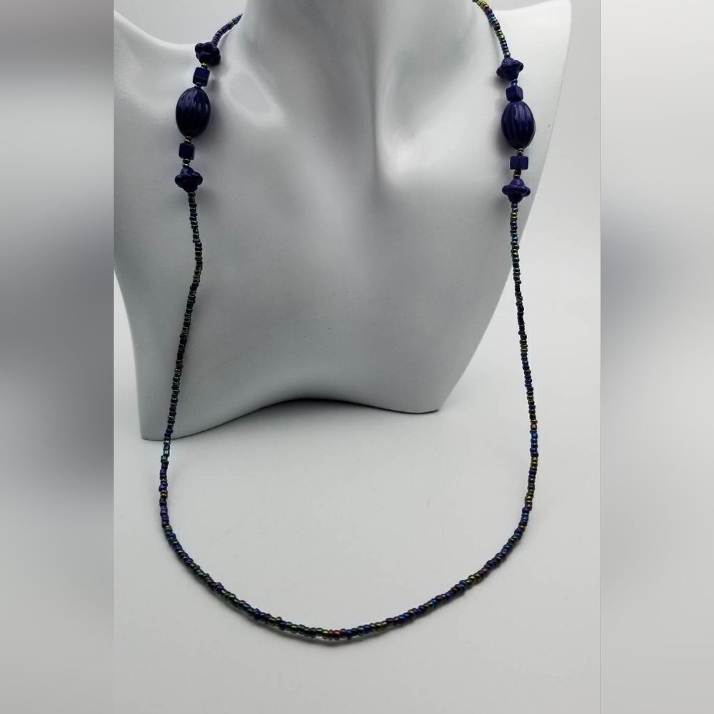 3/$20 Jokers zesty purple royal‎ Court necklace